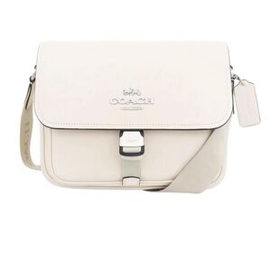 Coach Pace Crossbody Messenger Bag in Ivory